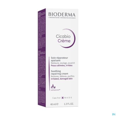 Bioderma cicabio creme beschadigde huid 40ml