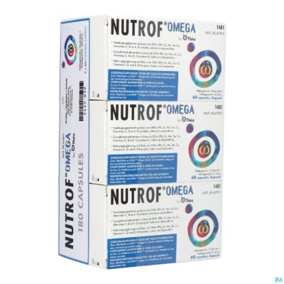 Nutrof omega ogen caps 180