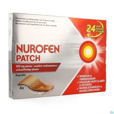 Nurofen patch 200mg pleister 4