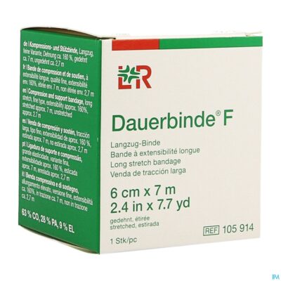 Dauerbinde f 6cm x 7m 1 105914
