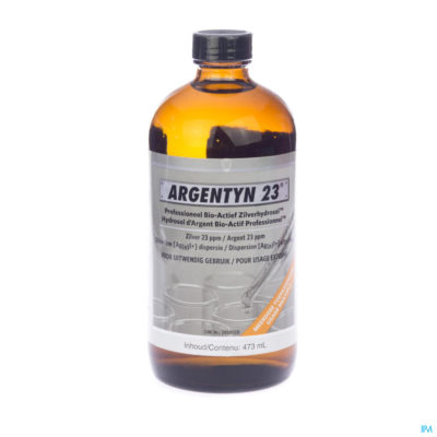 Argentyn 23 polyseal bio-act. zilverhydros 473ml