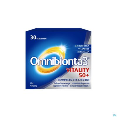 Omnibionta 3 vitality 50+ tabl 30