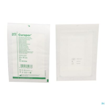 Curapor verb chirurg. steriel 15cmx10cm 50 32914-4