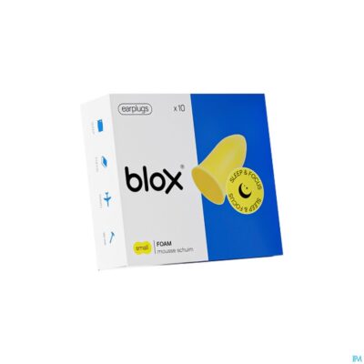 Blox sleep schuim small geel 5 paar