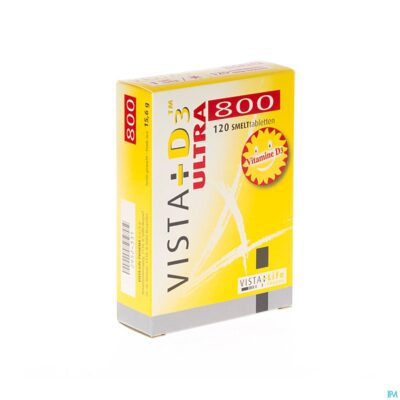 Vista d3 800 ultra smelttabletten 120