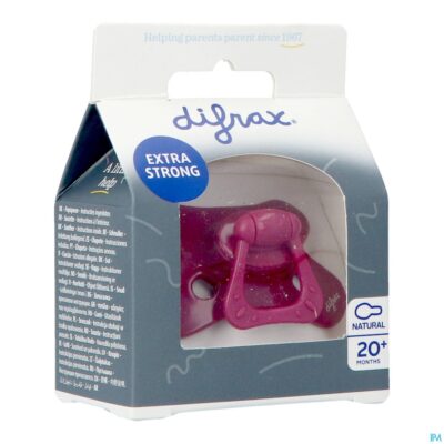 Difrax fopspeen natural 20m+ uni wildberry