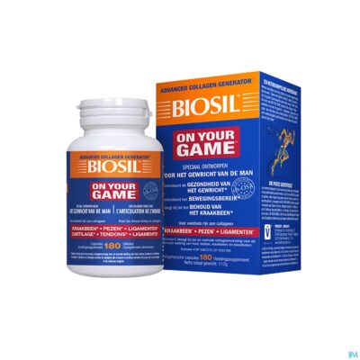 Biosil on your game caps 180