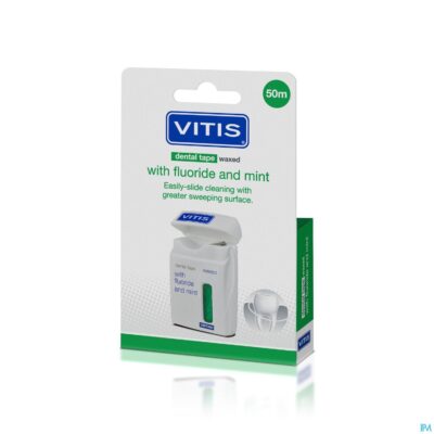 Vitis tape waxed fluor mint 50m 1502