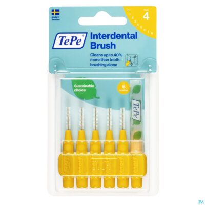 Tepe interdental brush 0,70mm yellow 6