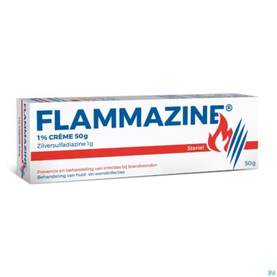 Flammazine 1% creme 1 x 50g
