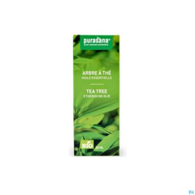 Purasana essentielle olie tea tree 30ml