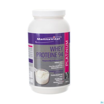 Mannavital whey proteine 94 pdr 900g