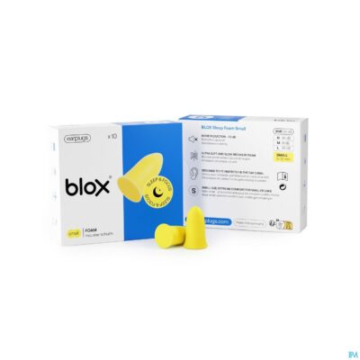 Blox sleep schuim small geel 5 paar-2