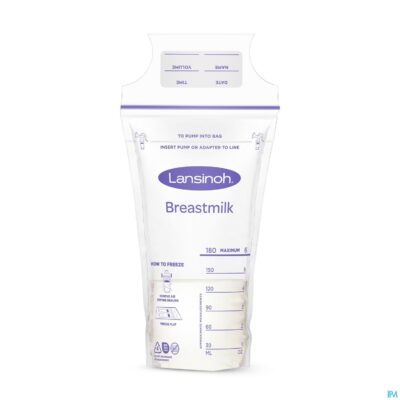 Lansinoh bewaarzakjes moedermelk 50 40056-3