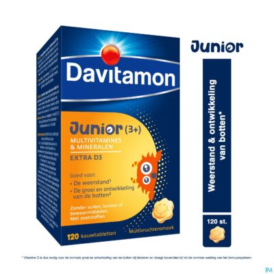 Davitamon junior mfruit v1 comp 120-4