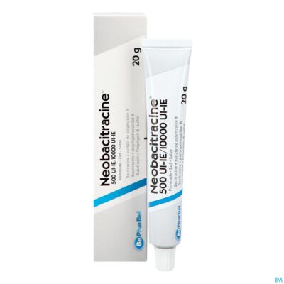 Neobacitracine nf pomm. derm. 20g-3