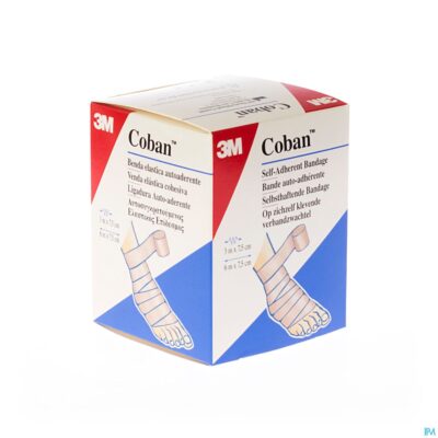 Coban 3m rekverband tan 7,5cmx4,57m rol 1 1583p-3