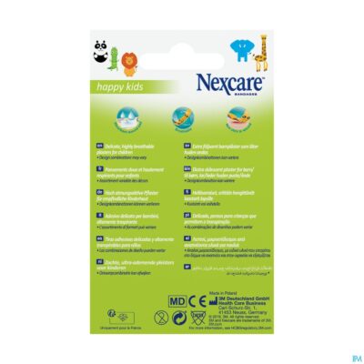Nexcare 3m happy kids dieren pleister 20 n0920an-5