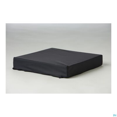 Adhome zitkussen traagschuim 43x43x7cm+hoes pu210
