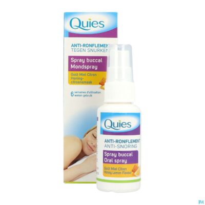 Quies a/snurk honing-citroen mondspray 70ml-2