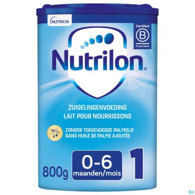 Nutrilon 1 zuigelingenmelk pdr 800g verv.3707080