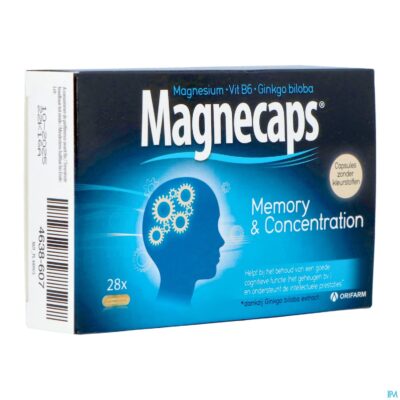 Magnecaps memory & concentration caps 28 nf