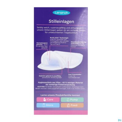 Lansinoh wegwerpb.borstkompressen blue lock core60-2