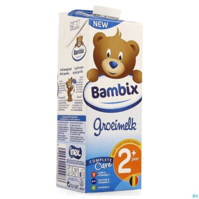 Bambix groeimelk natuur 2+ 1l-2