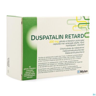 Duspatalin retard 200mg pi pharma caps dur 60 pip