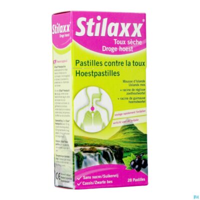 Stilaxx droge hoestpastilles 28