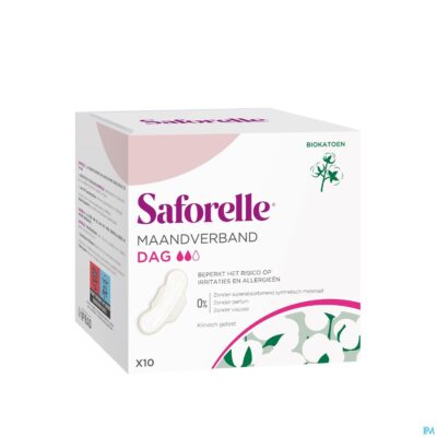 Saforelle maandverbanden dag 10-2