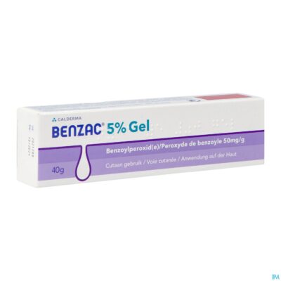 Benzac ac 5% gel 40g