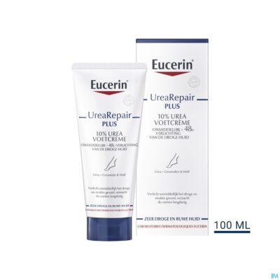 Eucerin urearepair plus voetcreme 10% urea 100ml