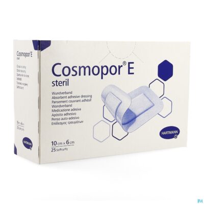 Cosmopor e latexfree 10x6cm 25 p/s