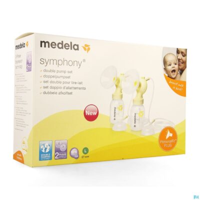 Medela personalfit plus dubbelz. afkolfset l 27mm