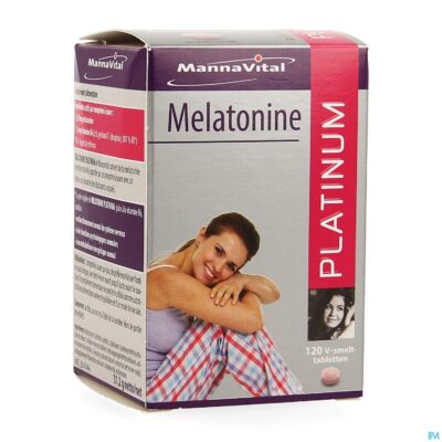 Mannavital melatonine v-smelttabl 120
