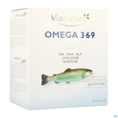 Via natura omega 3-6-9 large softcaps 80