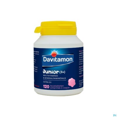 Davitamon junior framboos v1 comp 120-4
