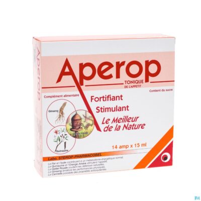 Aperop tonikum drinkbare amp 14x15ml