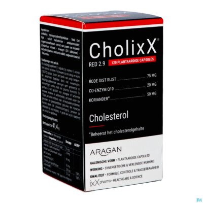 Cholixx red 2.9 caps 120-5