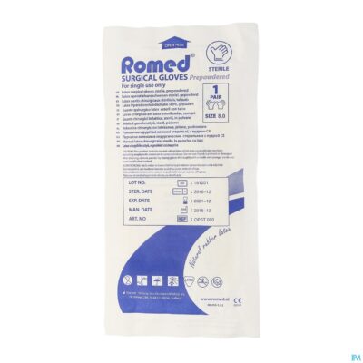 Handschoen latex onderzoek large 2 pontos