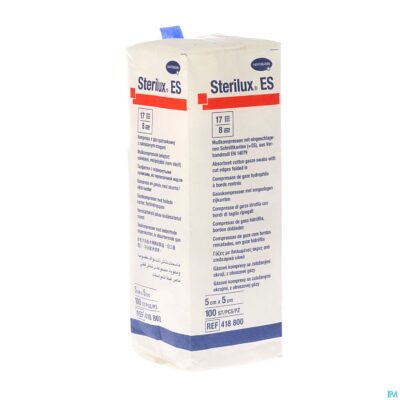 Sterilux es 5x5cm 8l.nst. 100 p/s-2