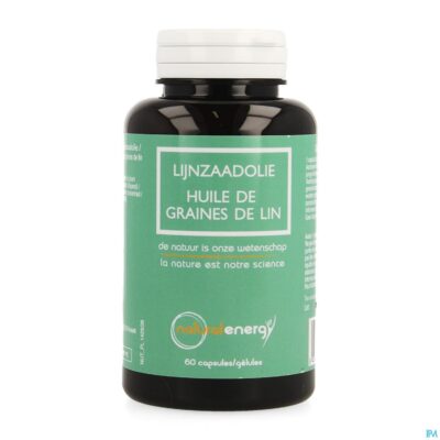 Natural energy lijnzaadolie caps 60-7