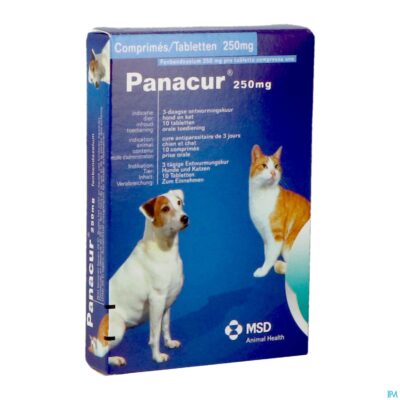Panacur comp vet 10 x 250mg