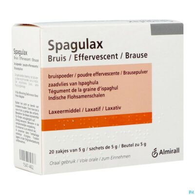 Spagulax efferv sach 20 x 5g