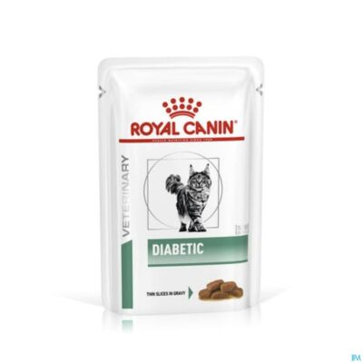 Royal canin cat diabetic pouch wet 12x85g