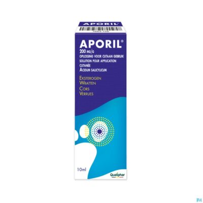 Aporil 200mg/g opl cutaan gebruik 10ml