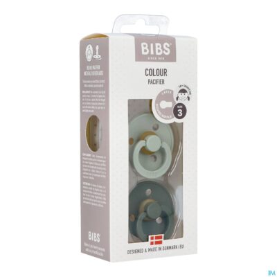 Bibs 3 fopspeen duo sage hunter green