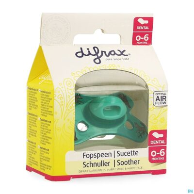 Difrax fopspeen sil mini-dental 0-6m 799-6