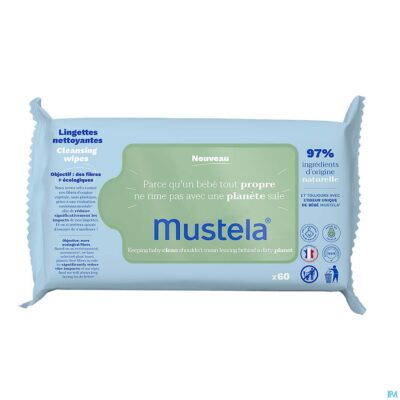 Mustela ch reinigende doekjes 60